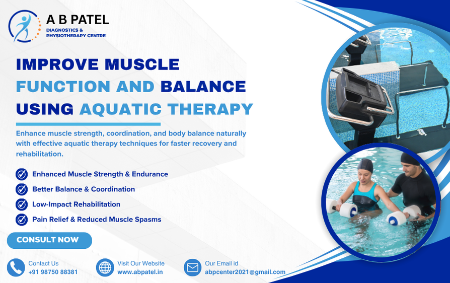 Improve Muscle Function and Balance Using Aquatic Therapy