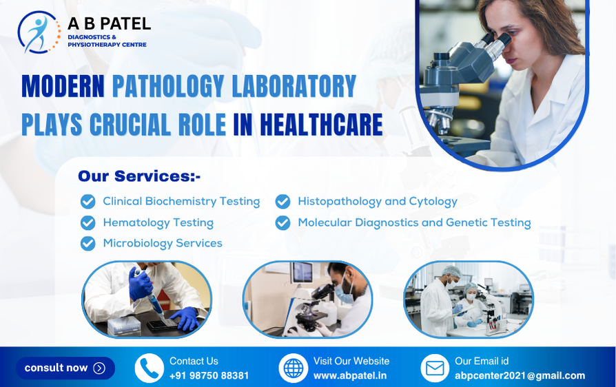 modern pathology laboratory plays crucial role in healthcare