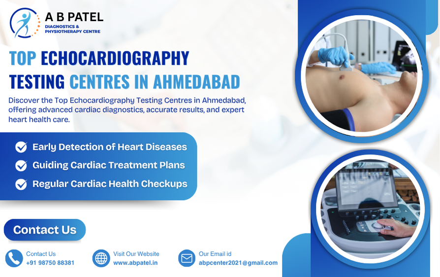 Top Echocardiography Testing Centres in Ahmedabad