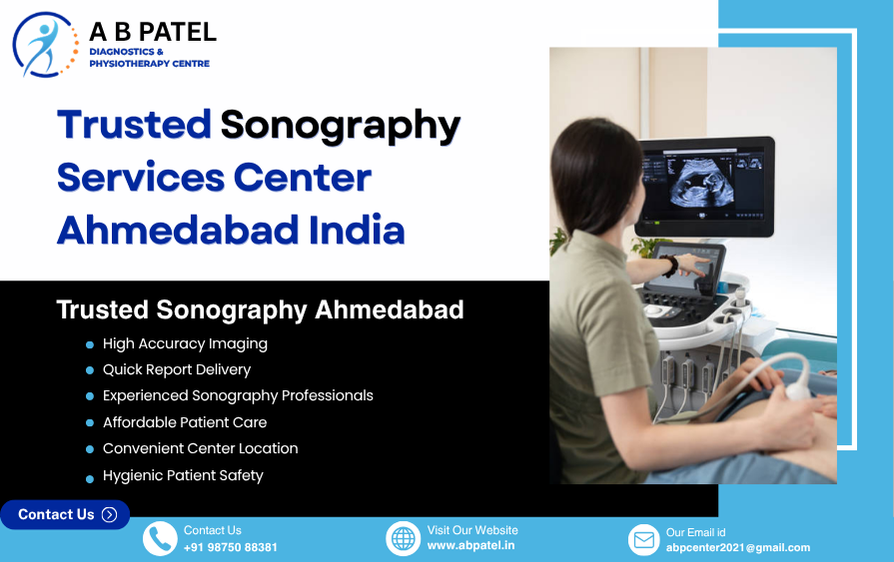 Trusted Sonography Services Center Ahmedabad India