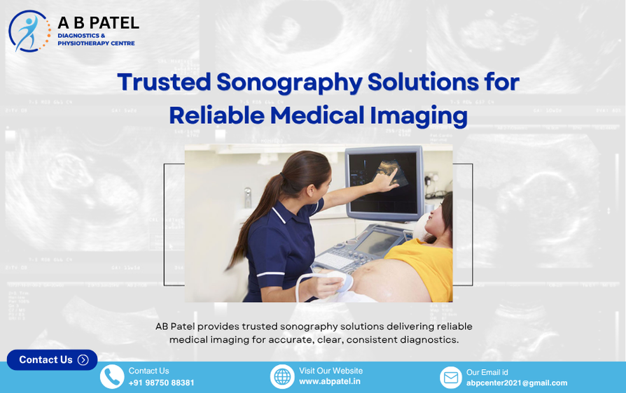 trusted sonography solutions for reliable medical imaging in gujaat ahmedabad