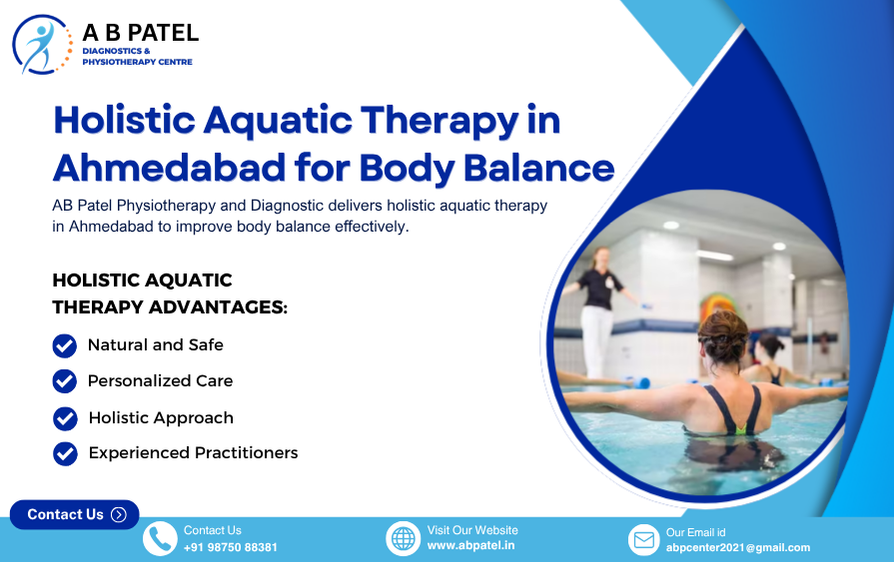Holistic Aquatic Therapy in Ahmedabad for Body Balance