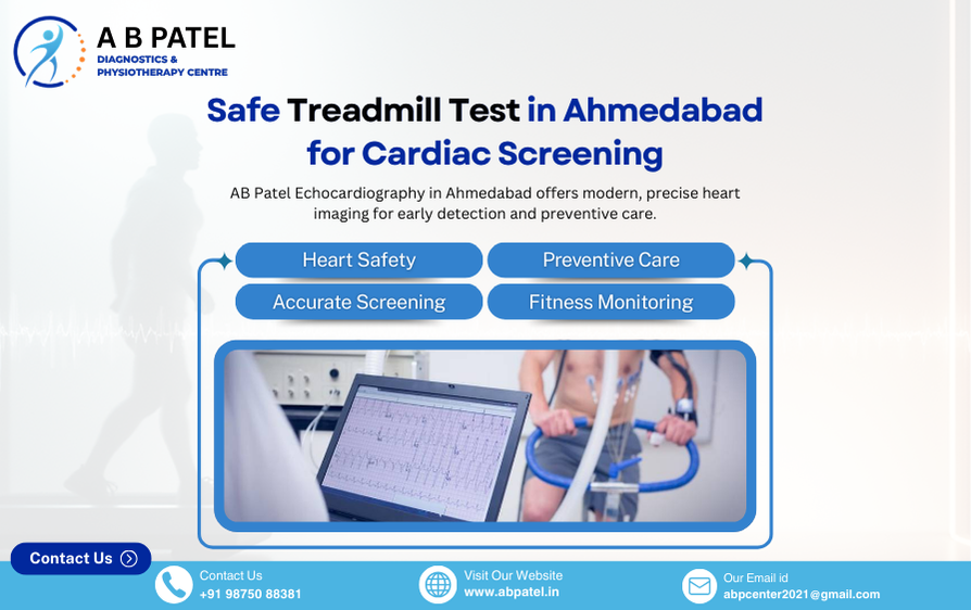 safe treadmill test in ahmedabad for cardiac screening