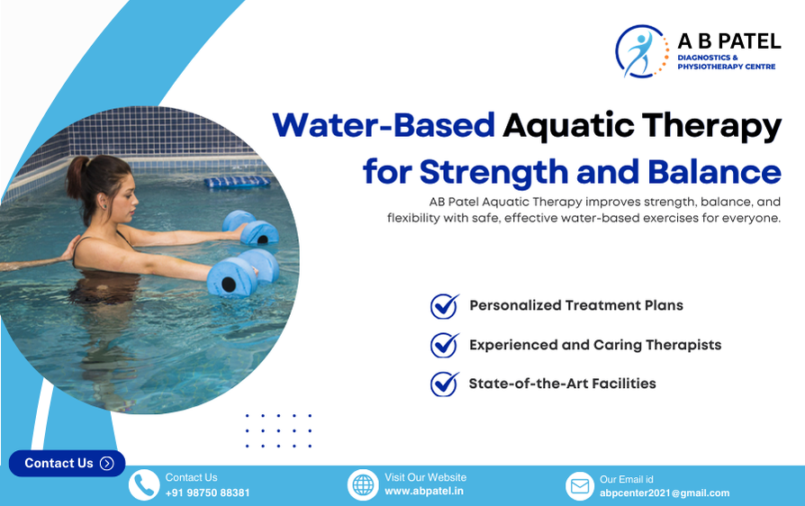 water based aquatic therapy for strength and balance in ahmedabad