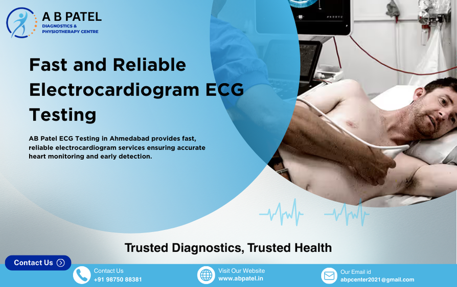 fast and reliable electrocardiogram ecg testing in ahmedabad gujarat