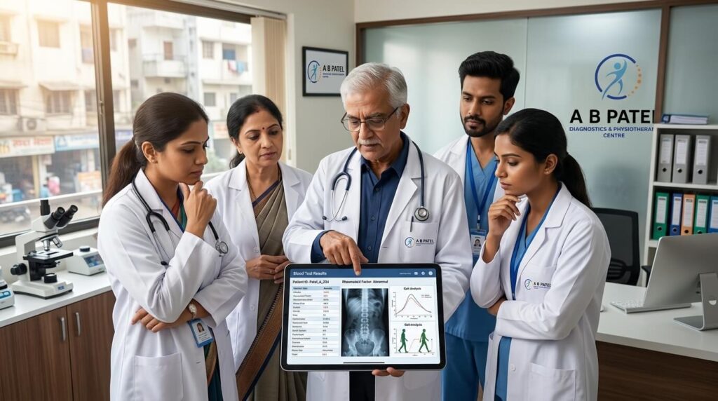 doctor seeing report