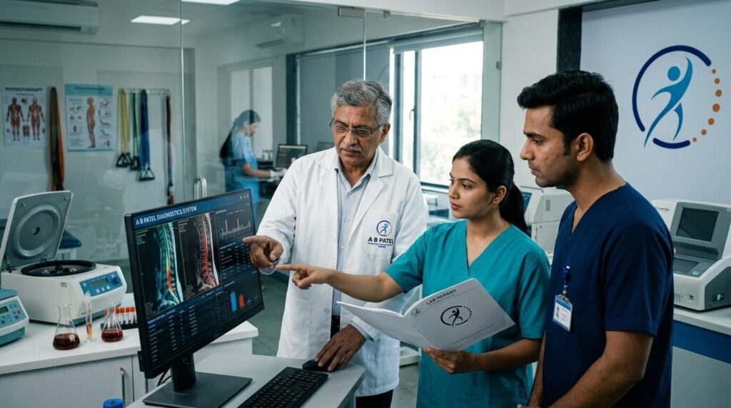doctor seeing report