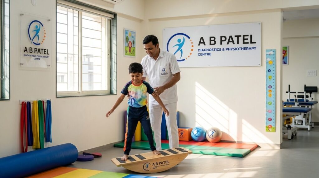 physiotherapist of boys image