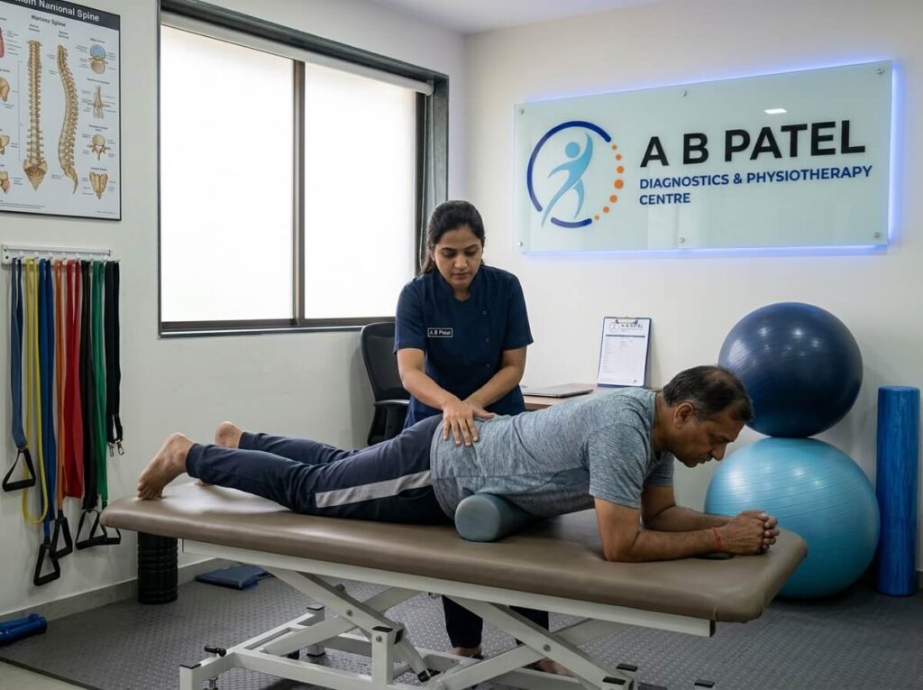 physiotherapist excersise