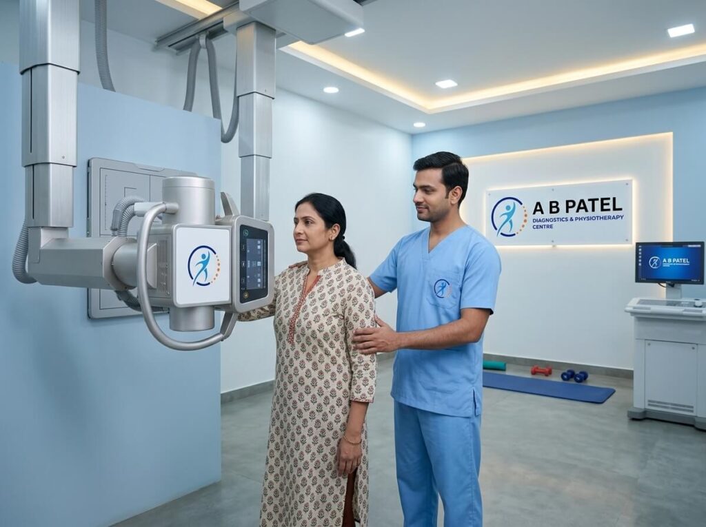 xray machine working image